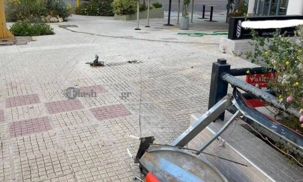 Κρήτη: Οδηγός ξέφυγε από την πορεία του και προκάλεσε ζημιές σε εστιατόριο